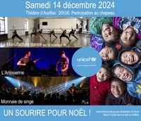 Visuel pour la soirée du 14 décembre 2024 UNICEF_